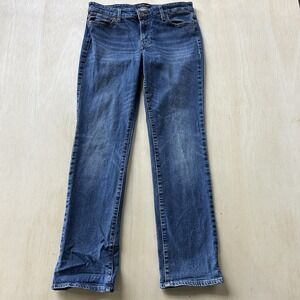 Lucky Brand Straight Jeans Womens 8/29 Medium Wash Blue Mid Rise Denim